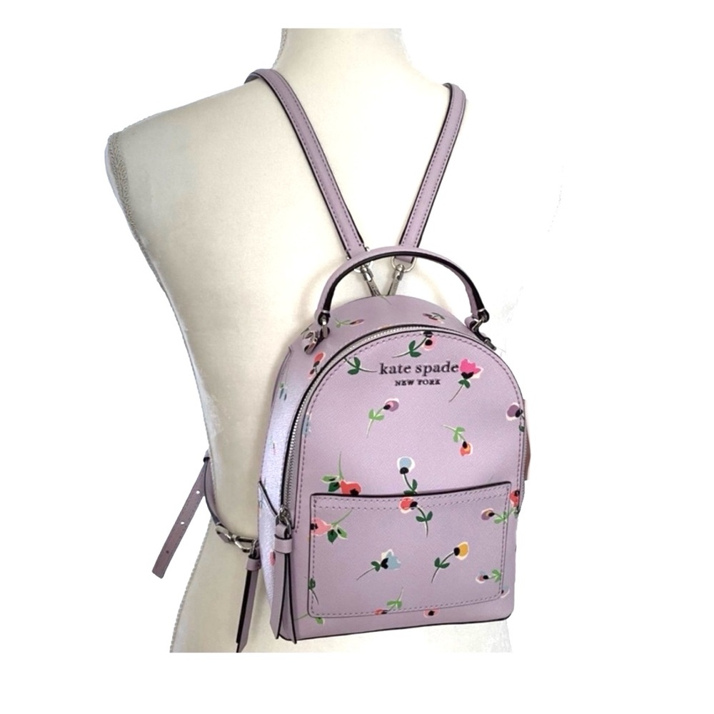 SOLD!!Kate Spade New York Cameron Ditsy Floral Mini Backpack & Matching Wallet - Picture 3 of 13
